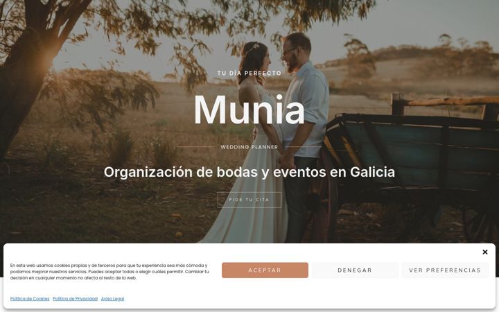 Screenshot of bodasmunia.es