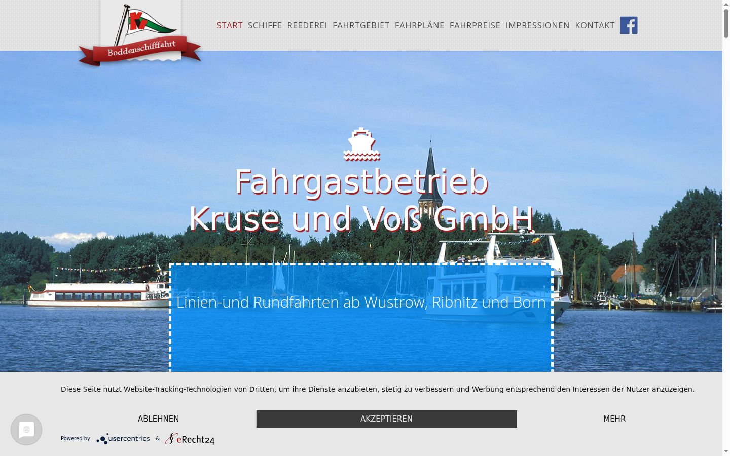 Screenshot tal-banner tal-kunsens muri qabel kwalunkwe interazzjoni