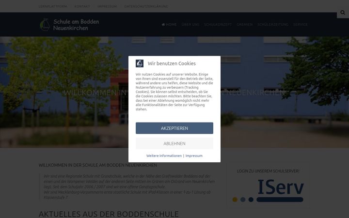 Screenshot of boddenschulpads.de