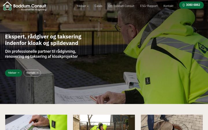 Screenshot of boddumconsult.dk