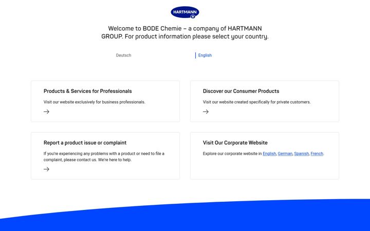 Képernyőkép: bode-chemie.com