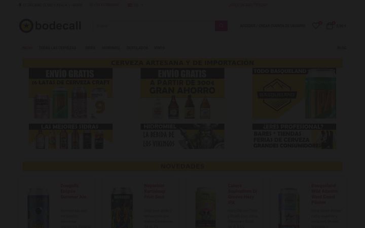 Екранна снимка на bodecall.com