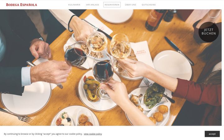 Skærmbillede af bodega-espanola.ch