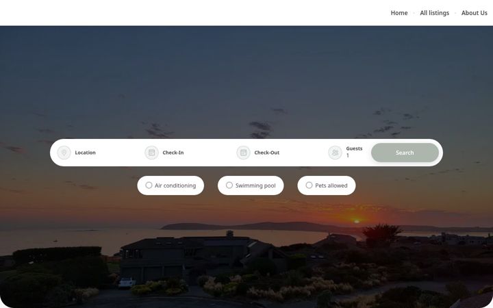 Screenshot ta' bodegabayrentalhome.com