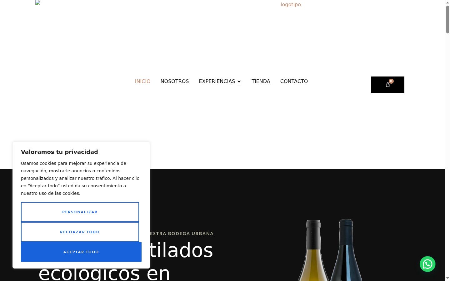 Screenshot tal-banner tal-kunsens muri qabel kwalunkwe interazzjoni