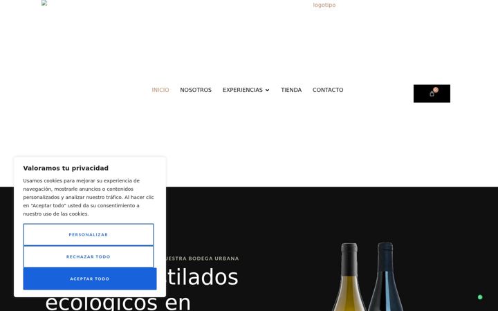 Screenshot of bodegadevinos.es