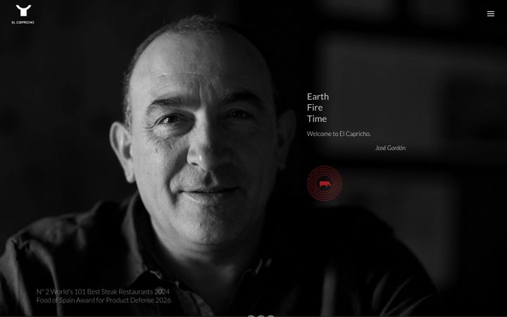 Snímek obrazovky bodegaelcapricho.com