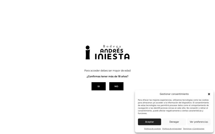 Snímek obrazovky bodegainiesta.es