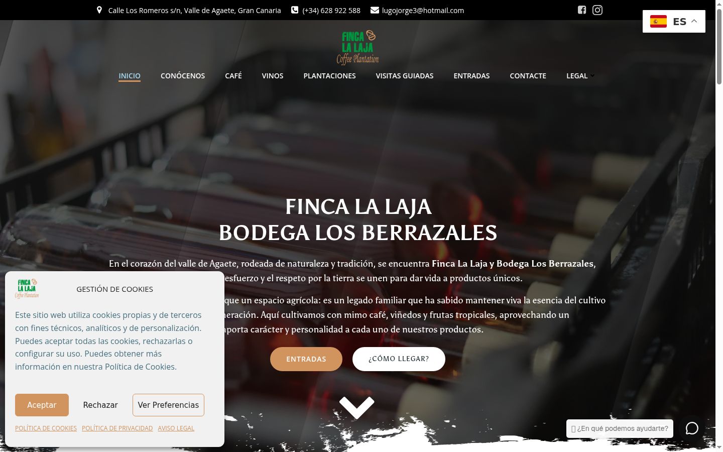 Screenshot tal-banner tal-kunsens muri qabel kwalunkwe interazzjoni