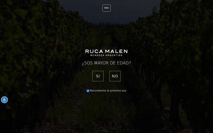 Screenshot of bodegarucamalen.com