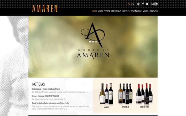 Screenshot di bodegasamaren.com