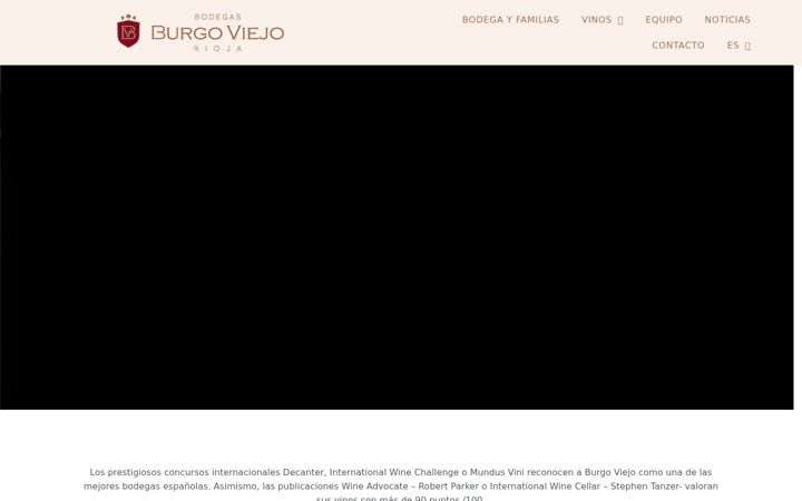 Skærmbillede af bodegasburgoviejo.com