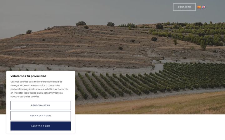 Skærmbillede af bodegasfierrofernandez.es