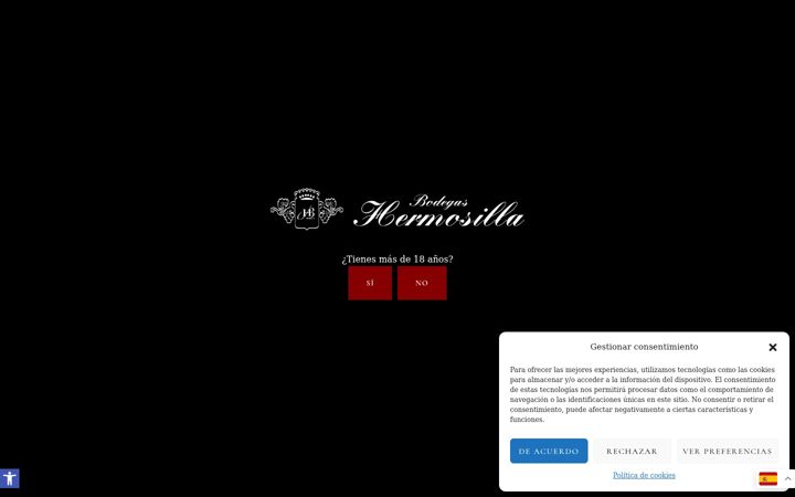 Screenshot ta' bodegashermosilla.com