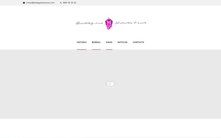 Screenshot ta' bodegashuertas.com
