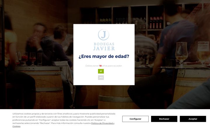 Screenshot ta' bodegasjavier.es
