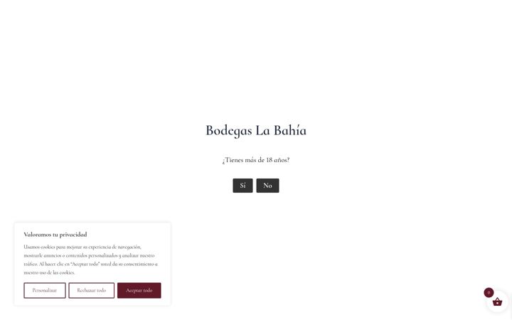 Screenshot of bodegaslabahia.com