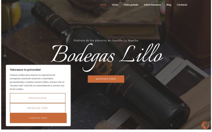 Zrzut ekranu bodegaslillo.com