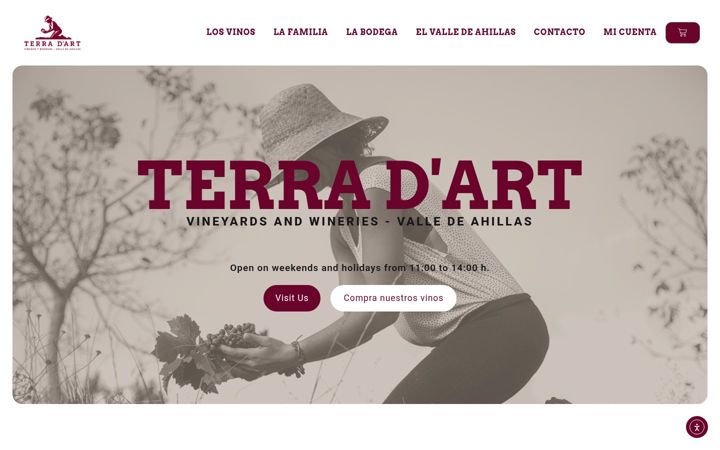 Skærmbillede af bodegasterradart.com
