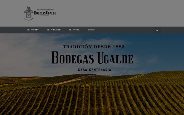Skærmbillede af bodegasugalde.com
