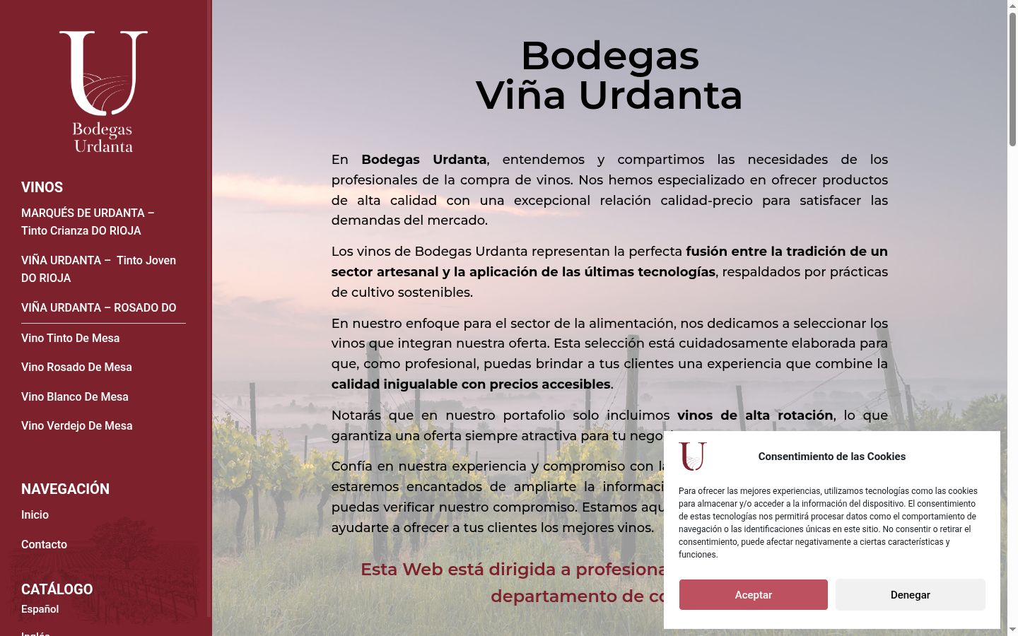 Screenshot tal-banner tal-kunsens muri qabel kwalunkwe interazzjoni
