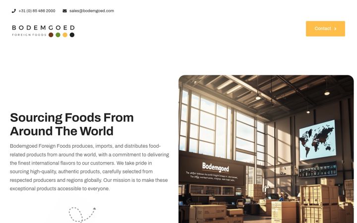 Screenshot of bodemgoed.com