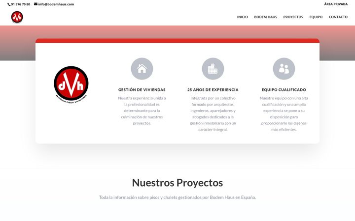 Screenshot of bodemhausviviendas.com