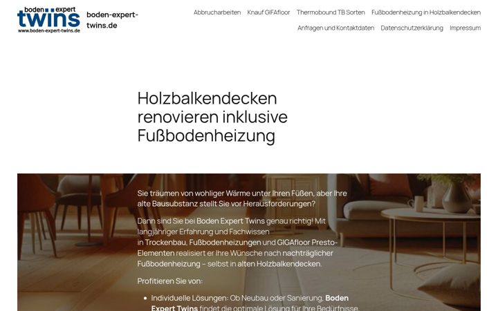 Screenshot of boden-expert-twins.de