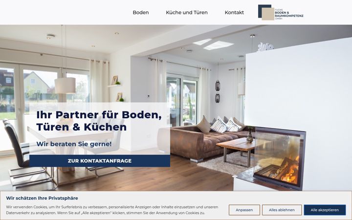 Captura de pantalla de boden-raumkompetenz.de