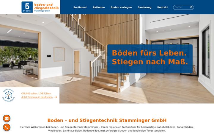 Screenshot of boden-stiegentechnik.at