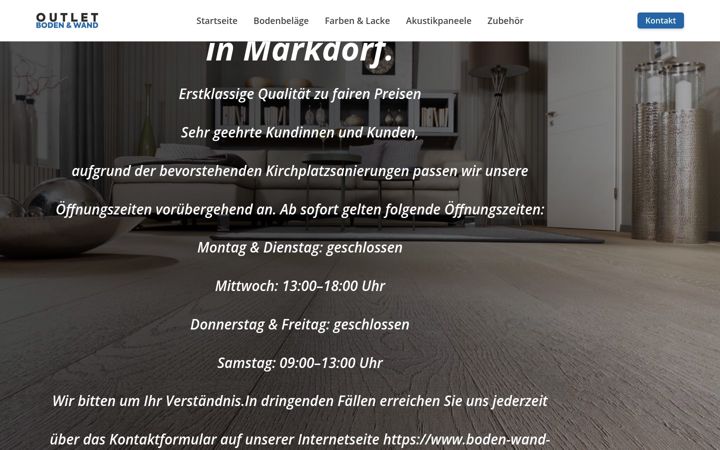 Screenshot of boden-wand-markdorf.de