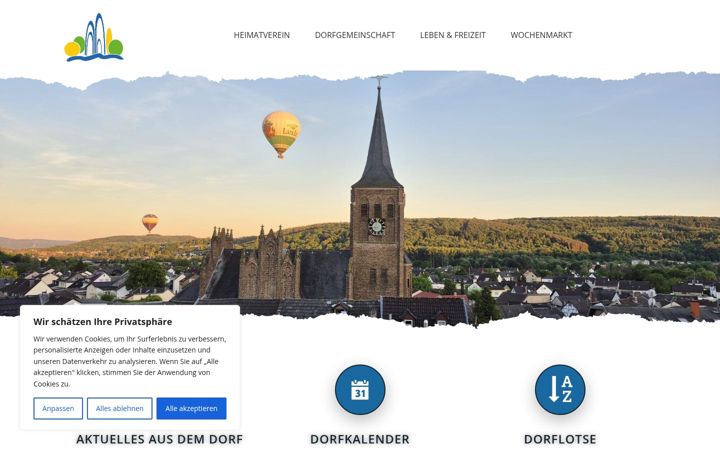 Screenshot of bodendorf-ahr.de