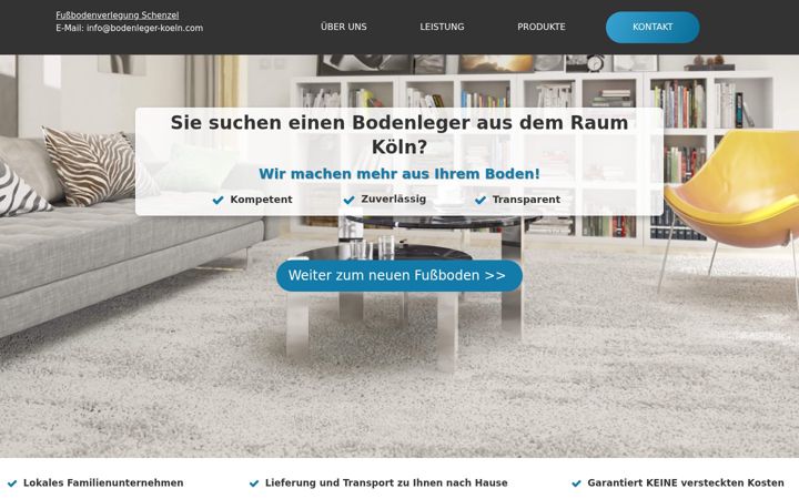Screenshot of bodenleger-koeln.com