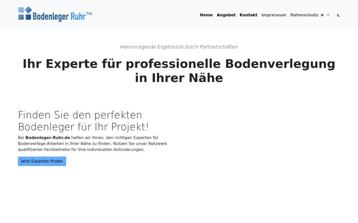 Zrzut ekranu bodenleger-ruhr.de