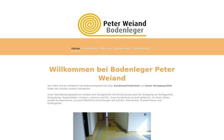 Screenshot of bodenlegerweiand.de