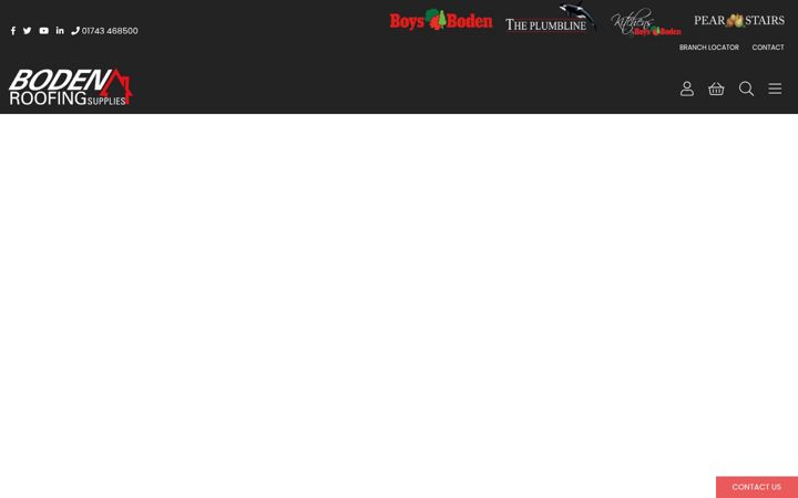 Screenshot of bodenroofingsupplies.co.uk