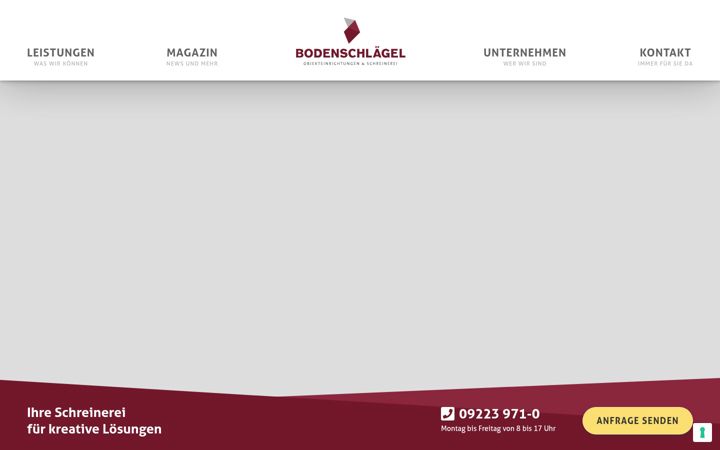 Snimka zaslona za bodenschlaegel.de