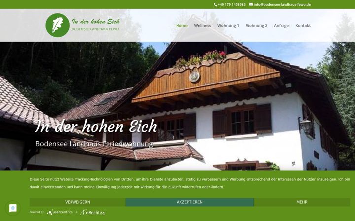 Captura de ecrã de bodensee-landhaus-fewo.de