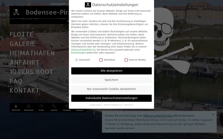 Captura de ecrã de bodensee-piraten.net