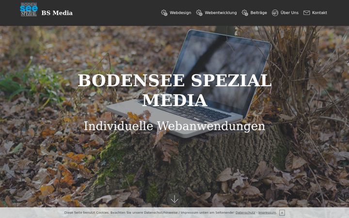 Screenshot of bodenseespezial-media.de
