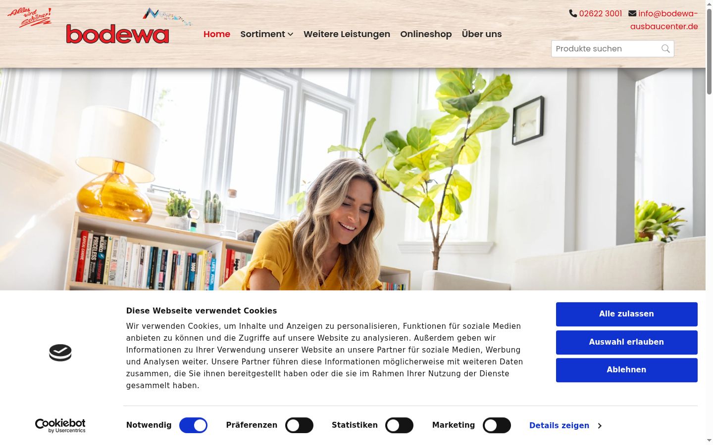 Screenshot tal-banner tal-kunsens muri qabel kwalunkwe interazzjoni