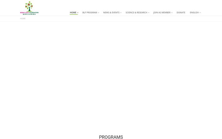 Screenshot του bodhilove.org