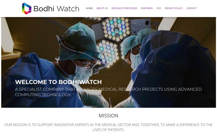 Kuvakaappaus sivustosta bodhiwatch.com