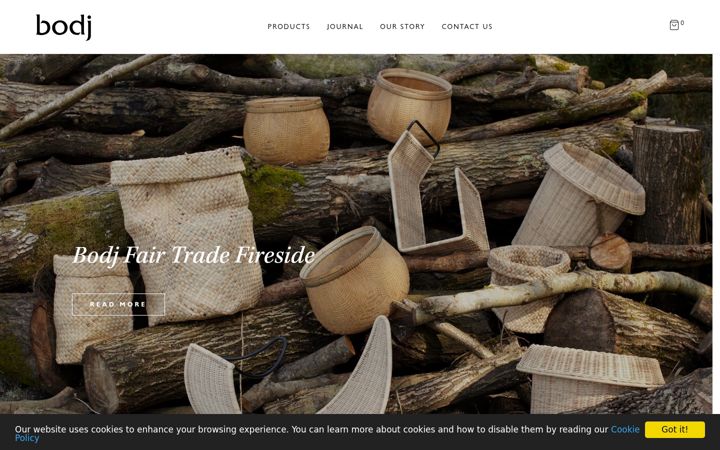 Screenshot of bodj.co.uk