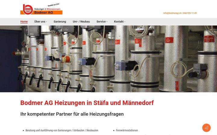 Screenshot of bodmerag.ch