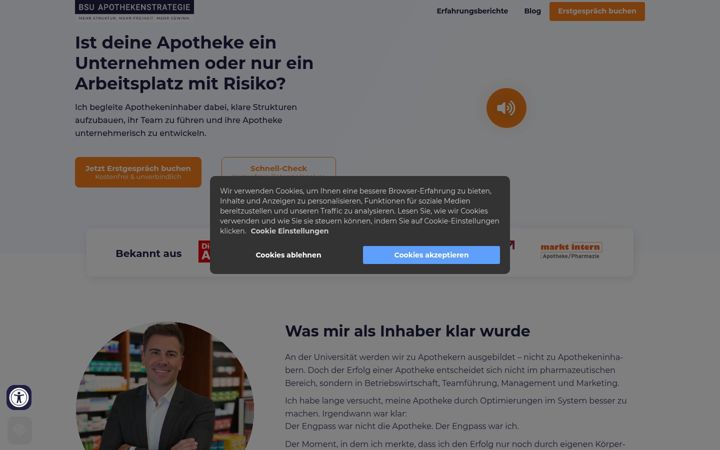 Screenshot of bodo-schmitz-urban.de