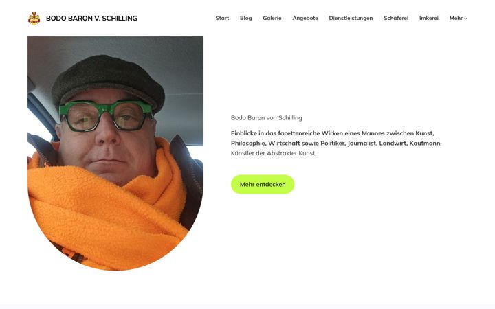 Screenshot of bodo-v-schilling.de