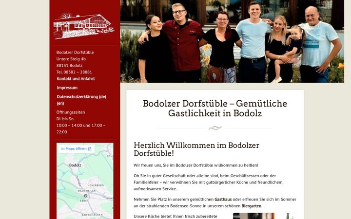 Screenshot di bodolzer-dorfstueble.de