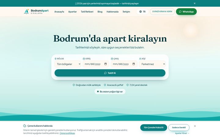 Screenshot of bodrumapartkiralama.com