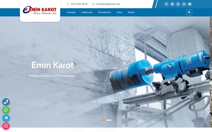 Captură de ecran a bodrumkarotfirmalari.com